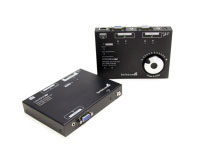 Startech.com Extensor de Video VGA a travs de Cat5 c/ Audio y Calibracin SKEW RGB (ST122UTPAL)